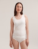 Women's merino wool tank top Nature
