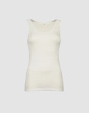 Women's merino wool tank top Nature