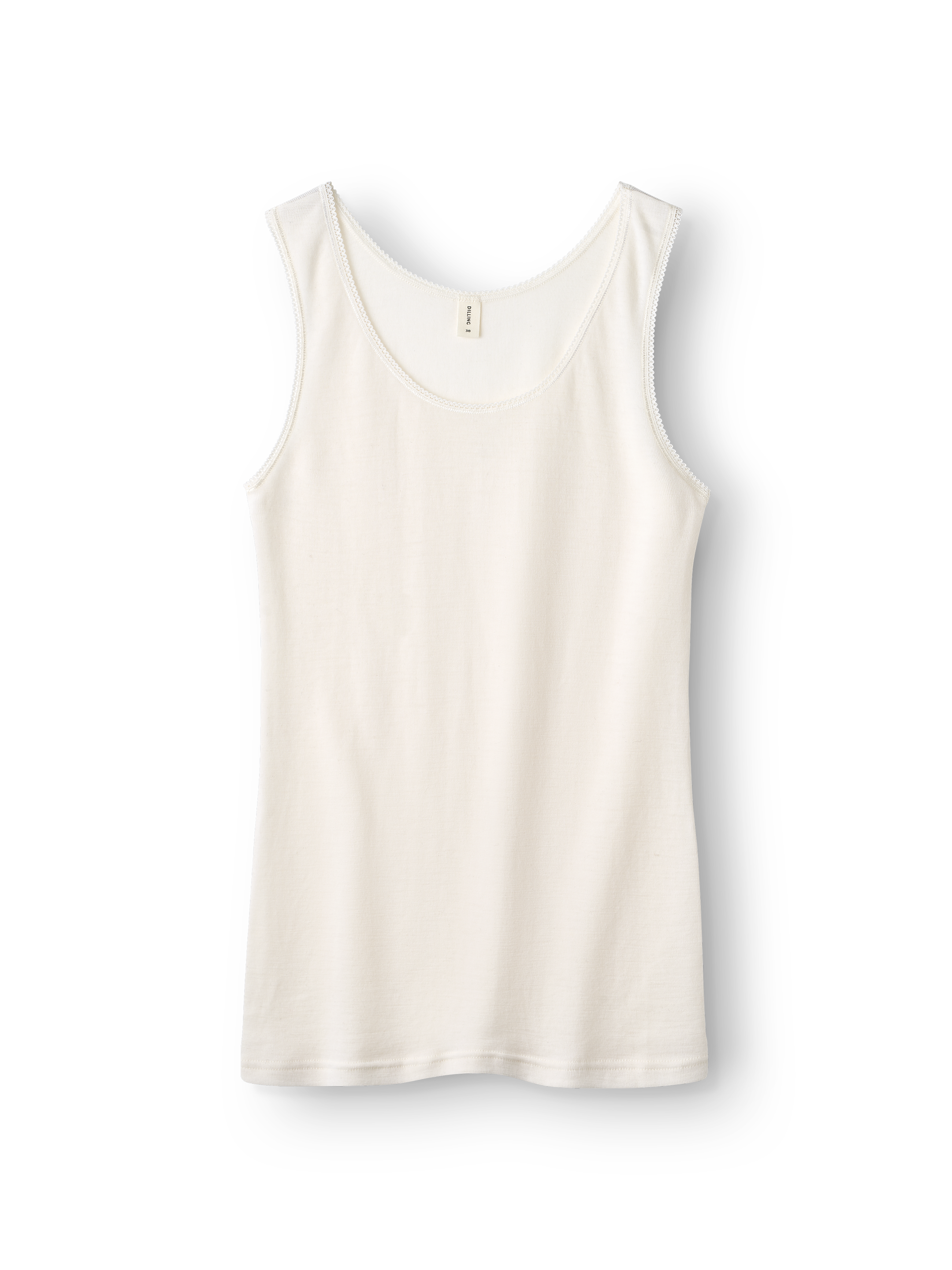Singlet med blonder