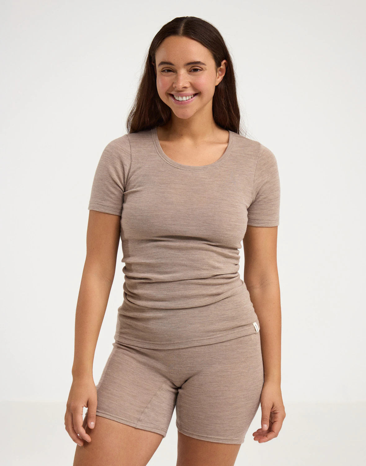 Cima Coppi | Cuissard Court Femme en 100% Mérinos avec une peau de chamois écologique Cima Coppi | Cuissard Court Femme en 100% Mérinos avec une peau de chamois écologique