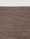 Women's merino wool shorts Brown melange