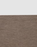 Women's merino wool shorts Brown melange