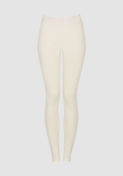 Leggings med bred linning