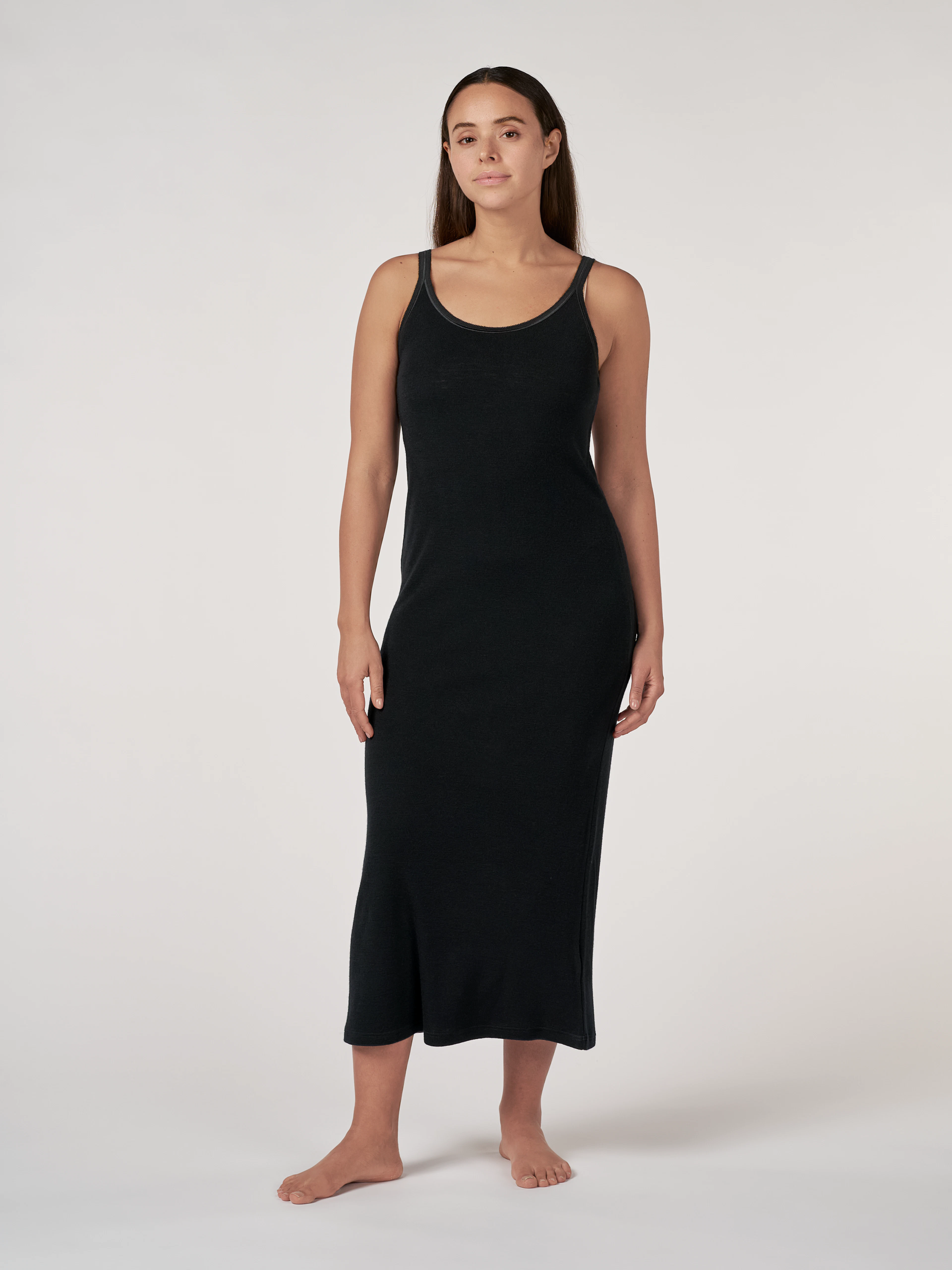 Womens Merino Wool Dress with Straps