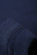 Women's merino wool strap top Navy blue