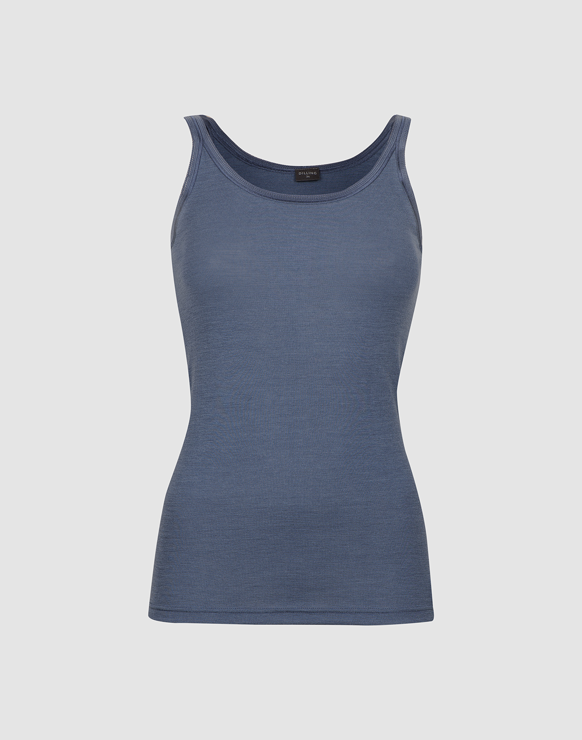 Singlet i merinoull til dame