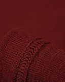 Women's merino wool strap top Christmas heart