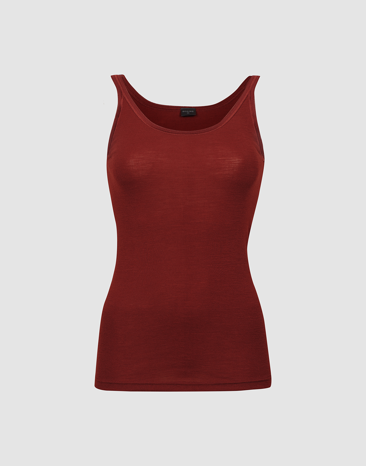Singlet i merinoull til dame