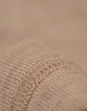 Women's merino wool strap top Beige melange