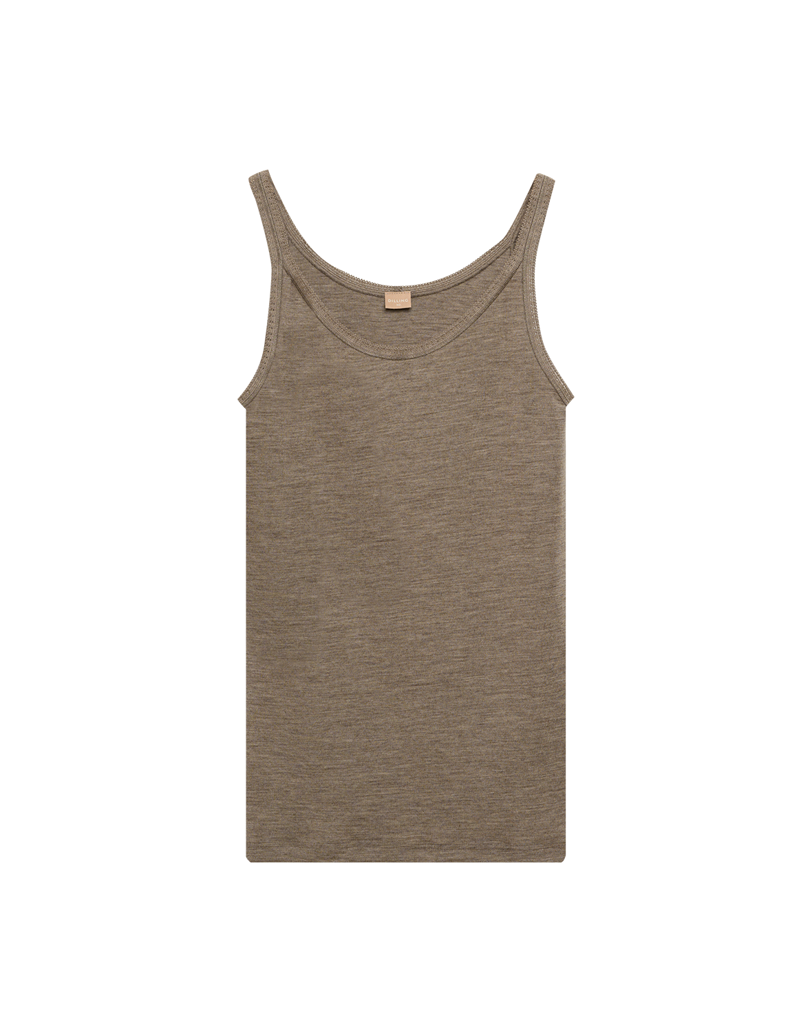 Singlet i merinoull til dame