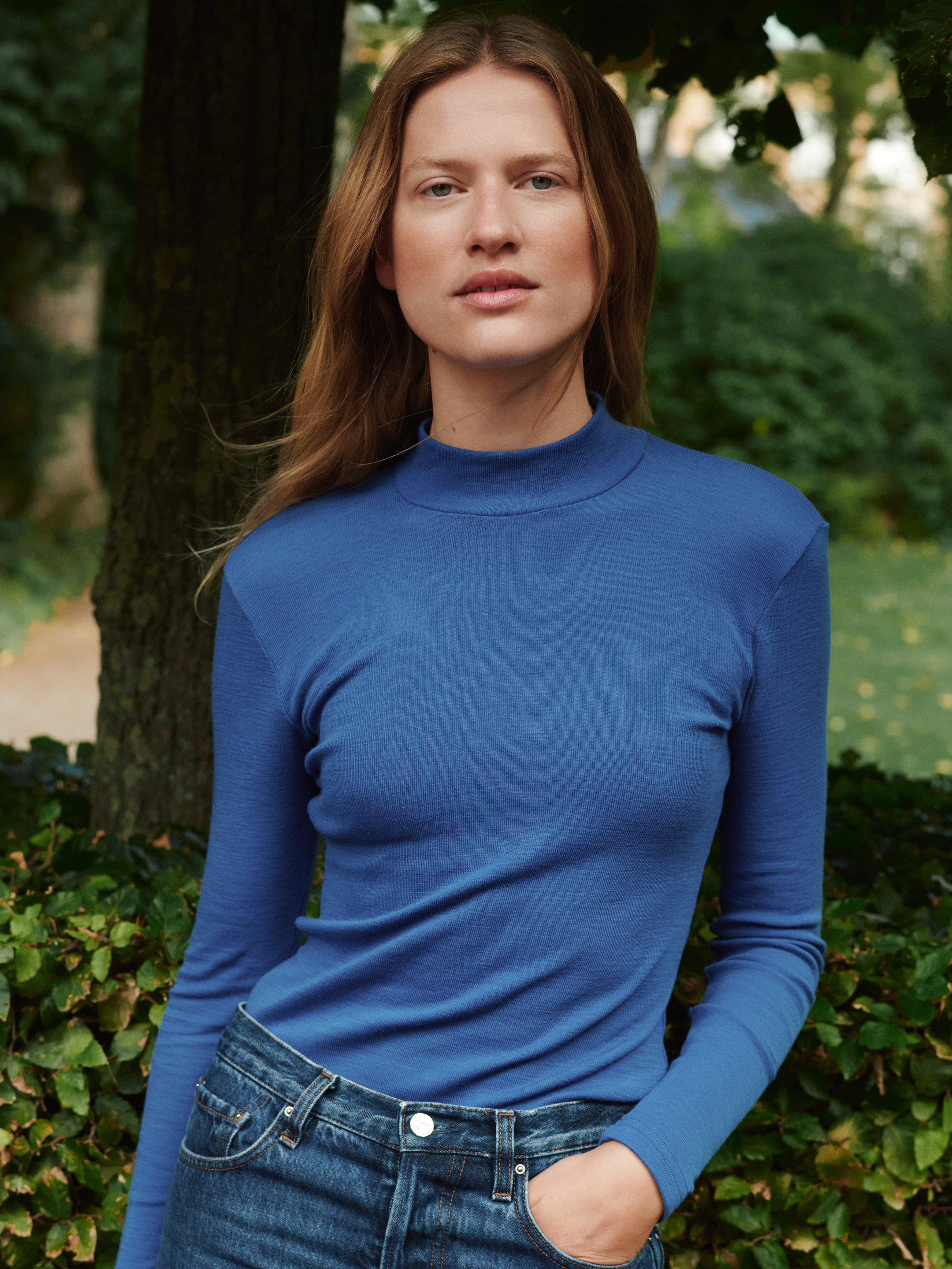 Womens Merino Roll Neck Top - Mountain Warehouse - View #7