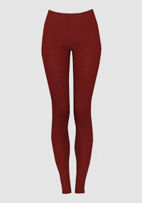 Leggings i merinoull til dame