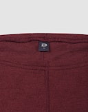 Leggings i merinoull til dame Bordeaux