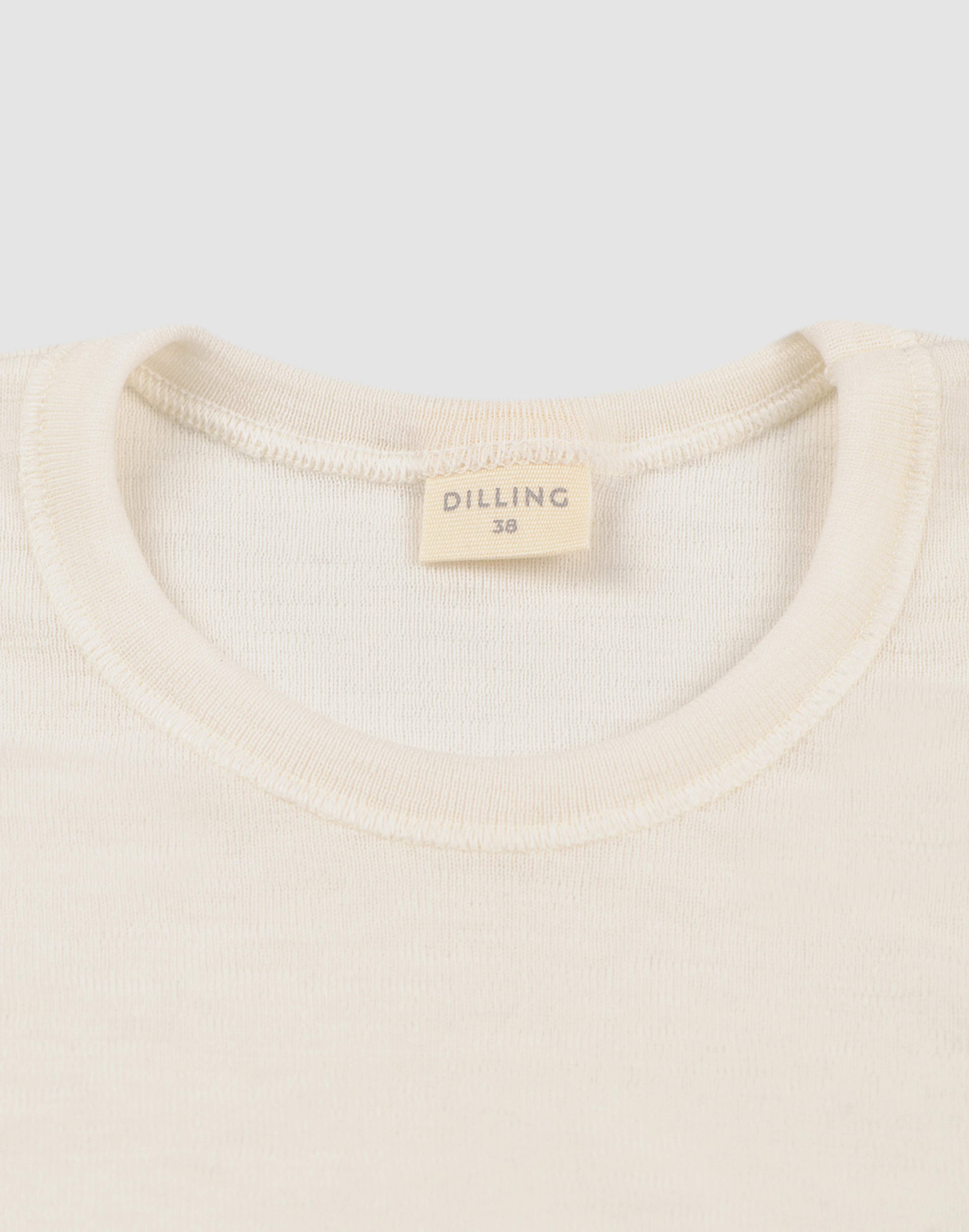DILLING Grote maten - shirt voor dames van 100% BIO-merinowol Zwart 50