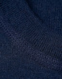 Women's merino wool raglan sleeves. Navy blue