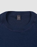 Women's merino wool raglan sleeves. Navy blue