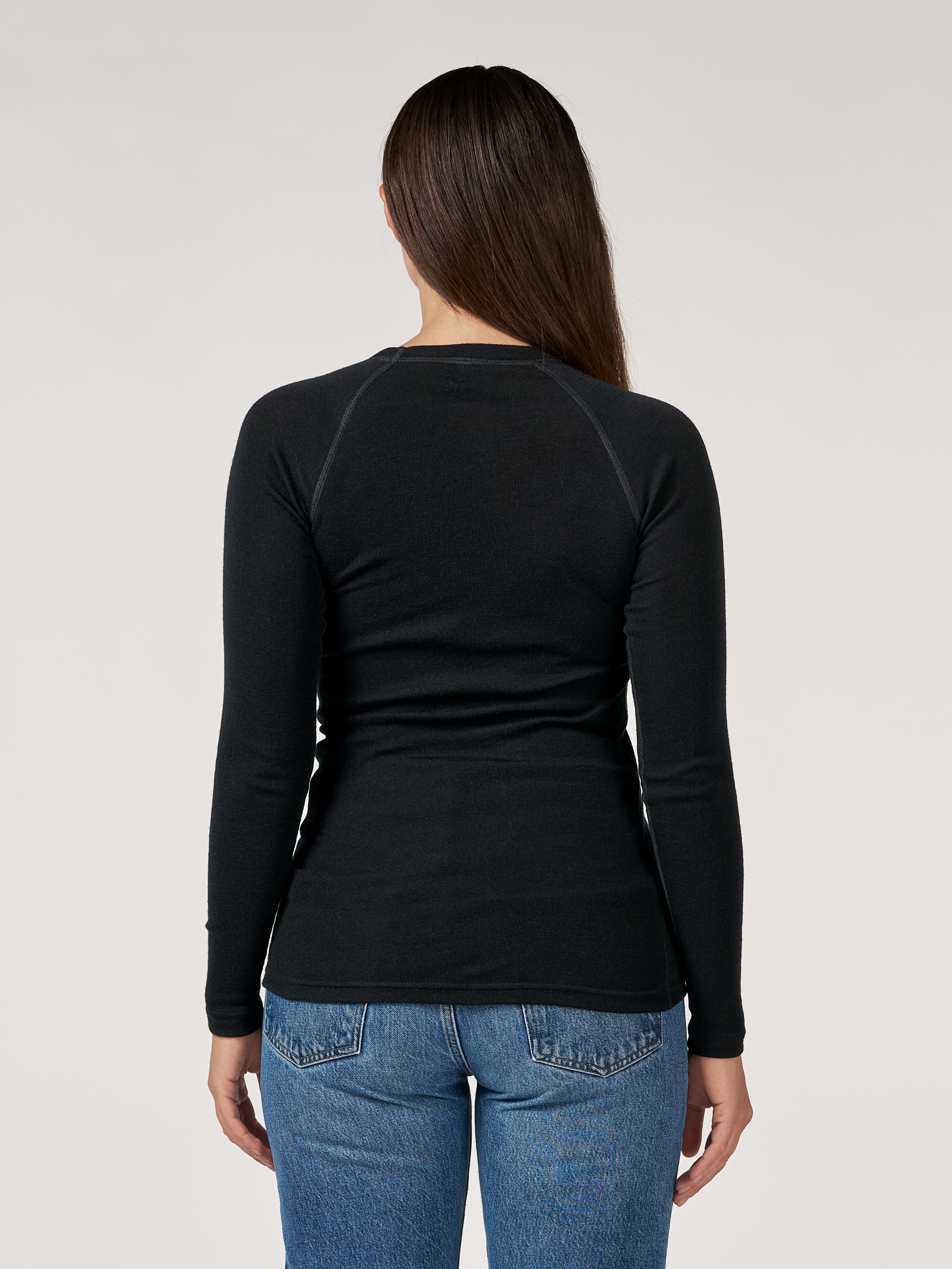 Dilling Damesbovenstuk van Merinowol, naturel, 34