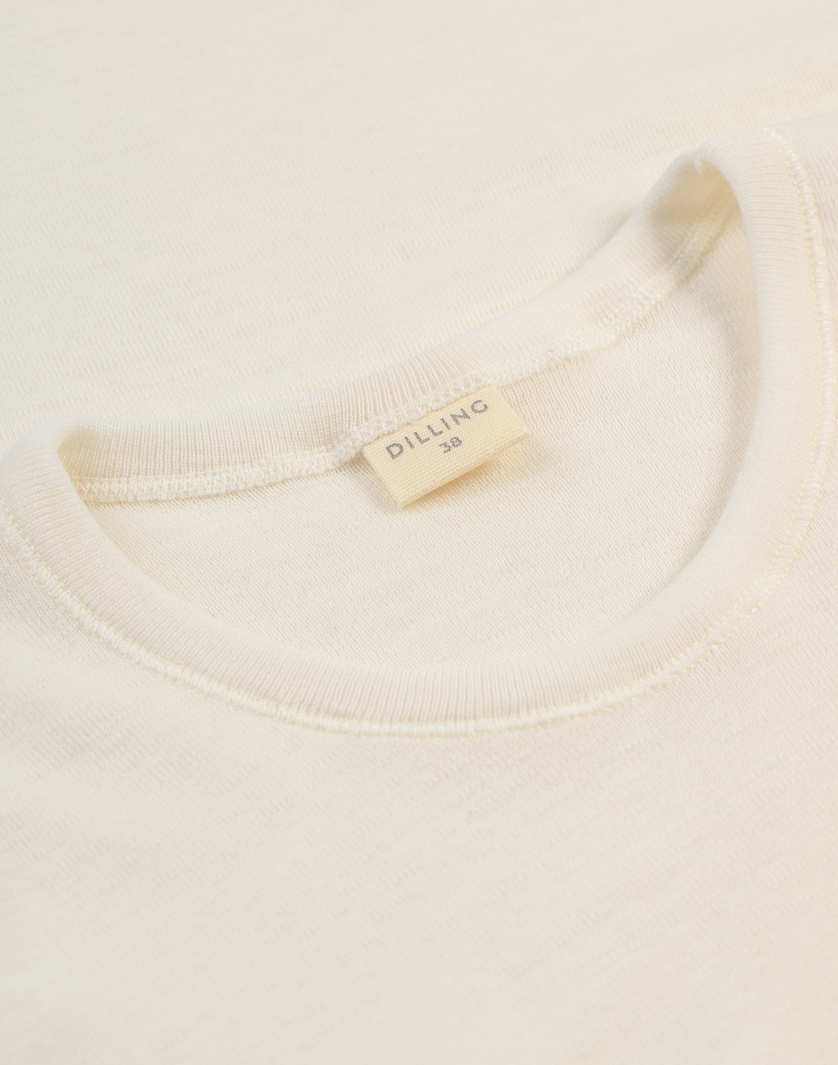 Women's merino wool long sleeve top in Nature - $56.99 - Dilling