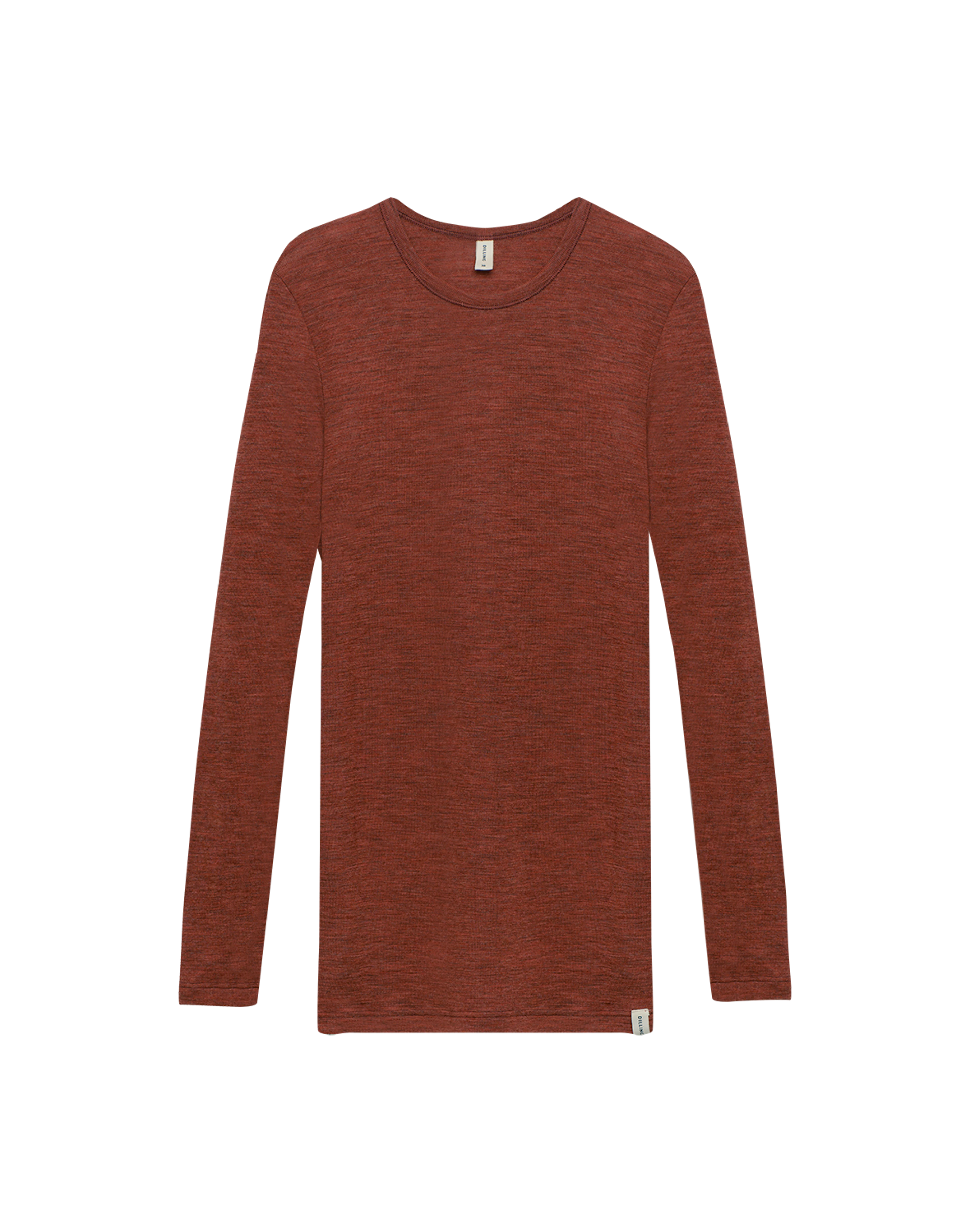 Dilling T-shirt van merinowol, zwart, 46