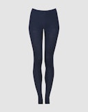 Women's merino wool leggings Navy blue
