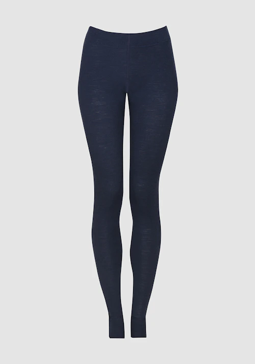 Leggings med bred linning