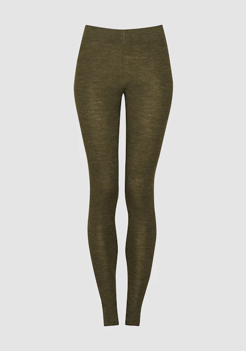 Leggings med bred linning