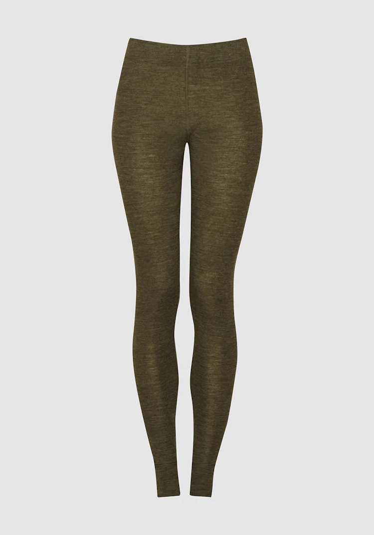 Leggings med bred linning