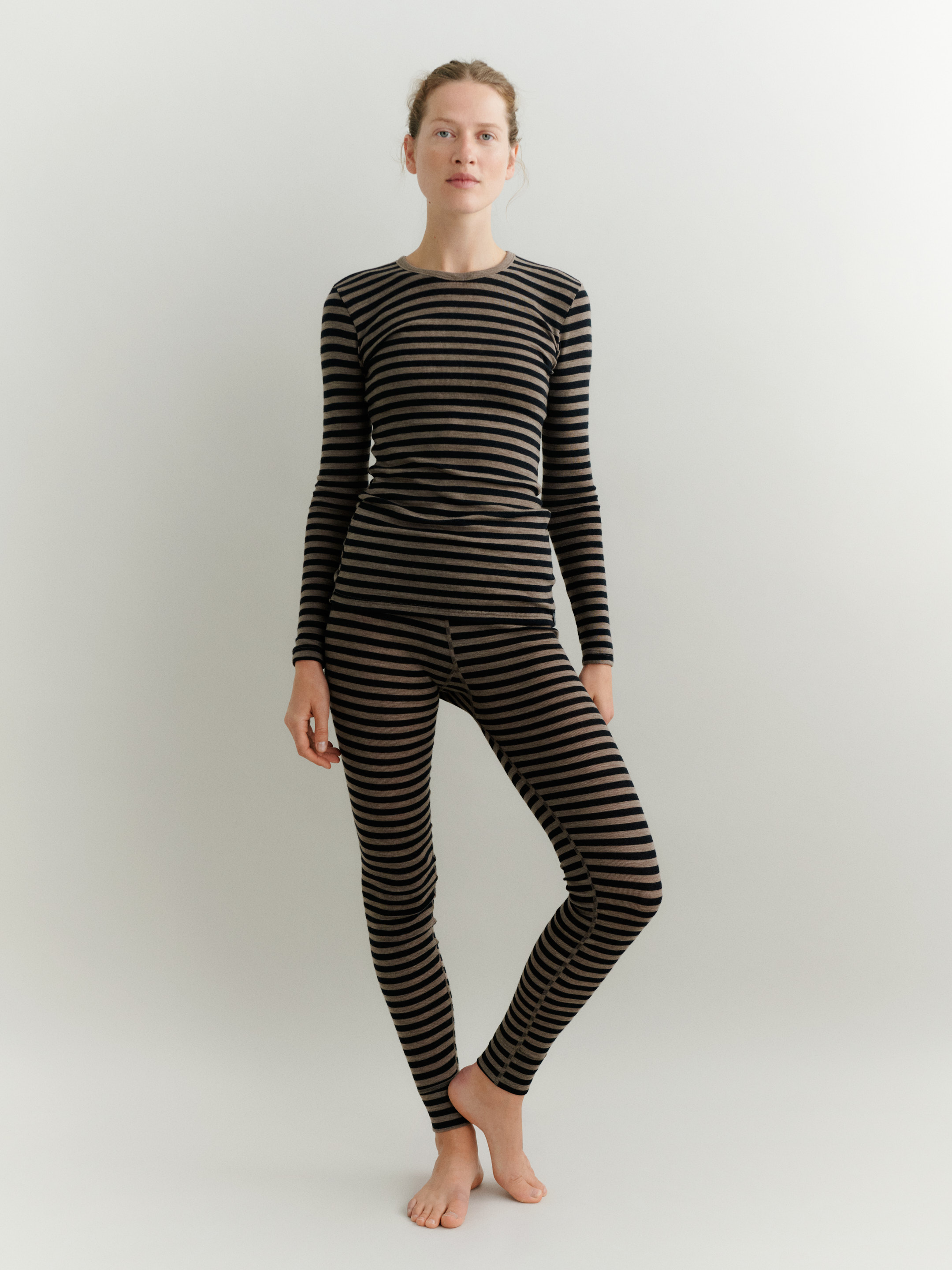 Leggings med bred linning 5