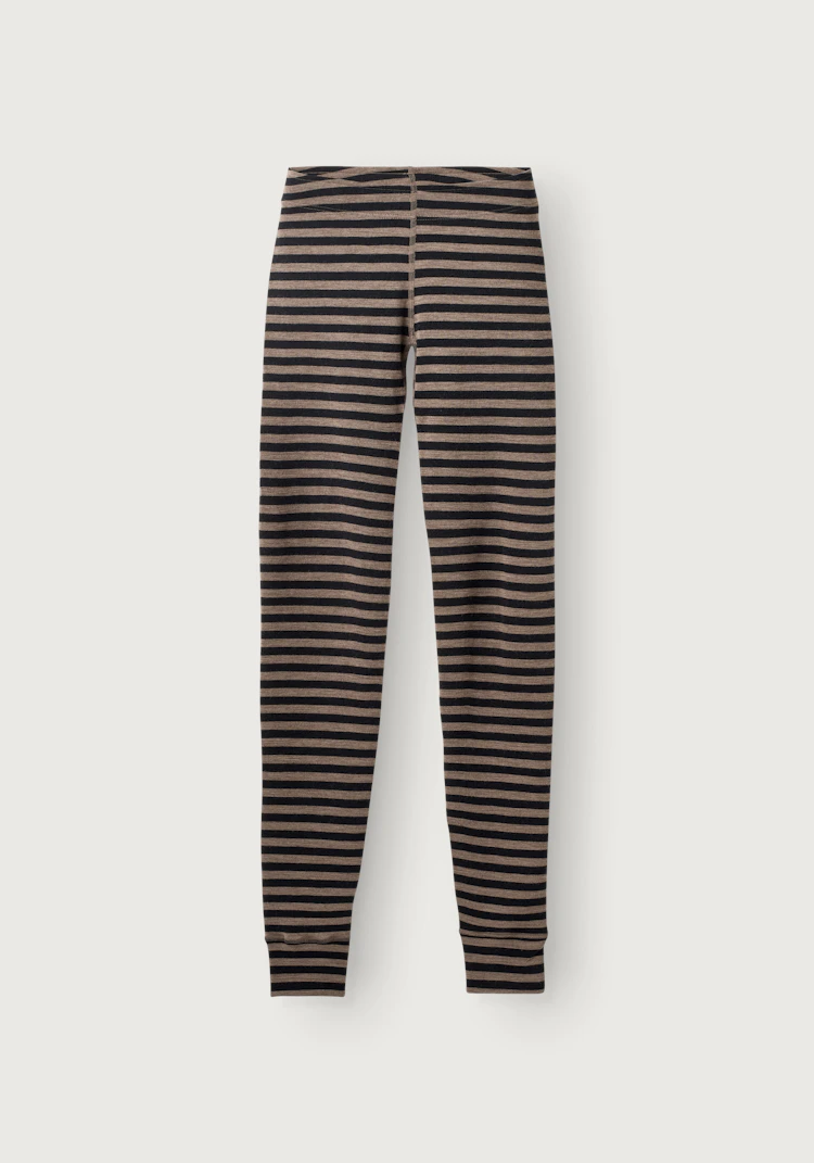 Leggings med bred linning