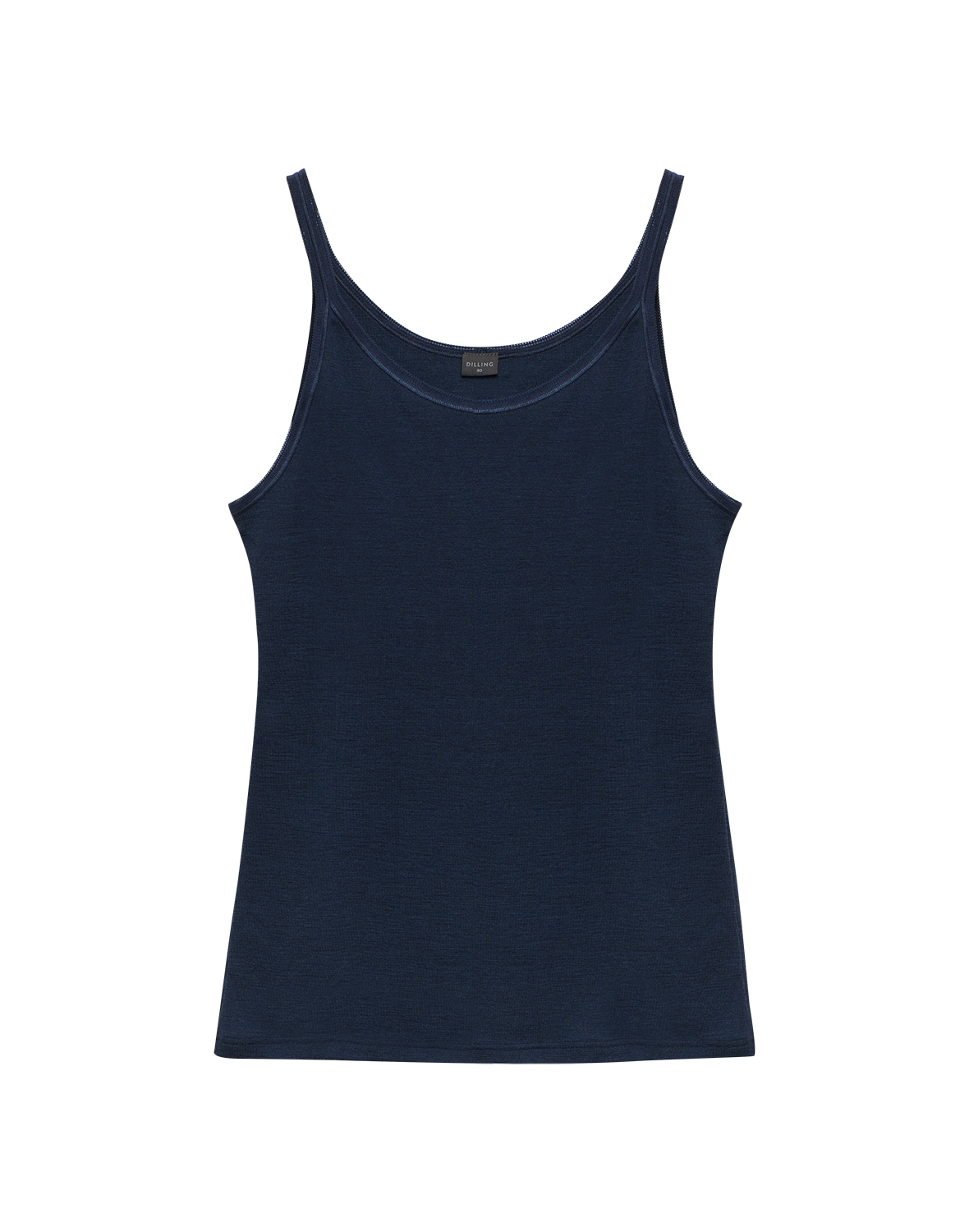Plus size singlet i merinoull til dame