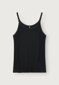 Plus size singlet i merinoull til dame