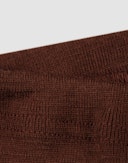 Plus size leggings i merinoull til dame Cortenrød