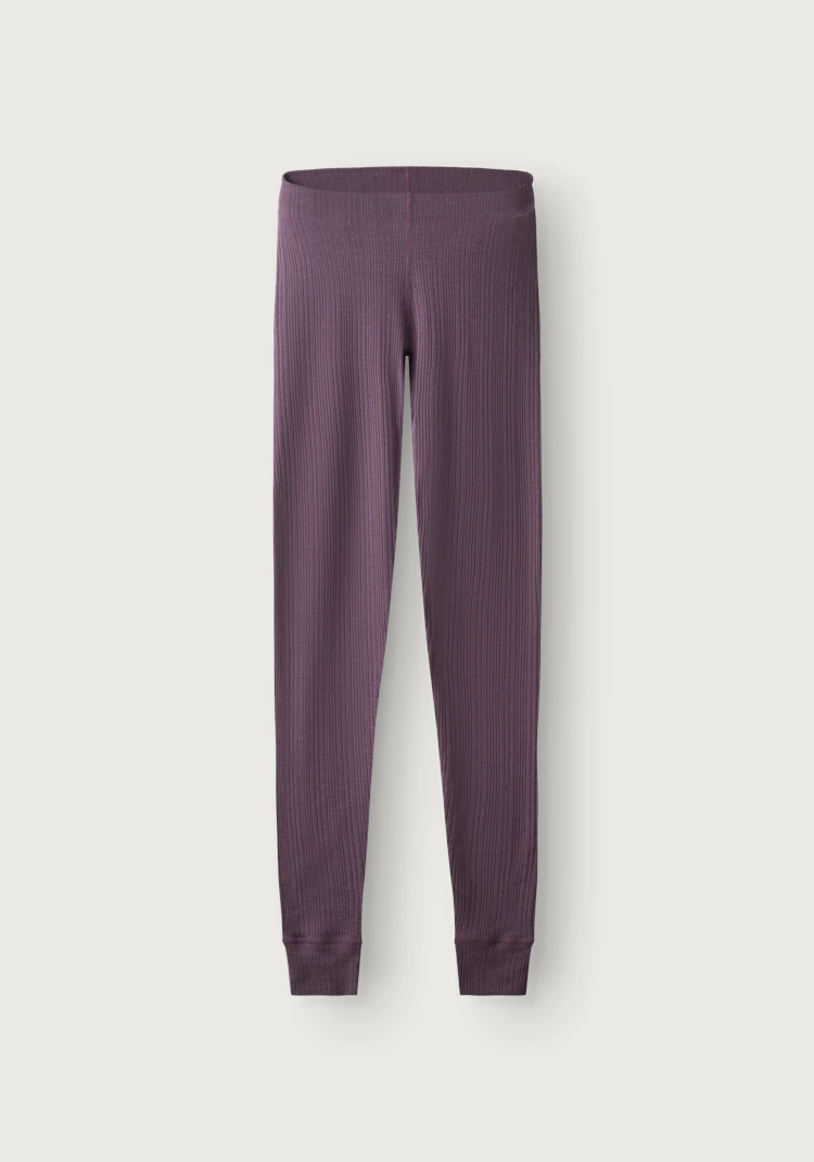 Leggings med bred linning