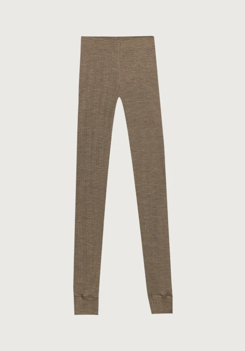 Leggings med bred linning