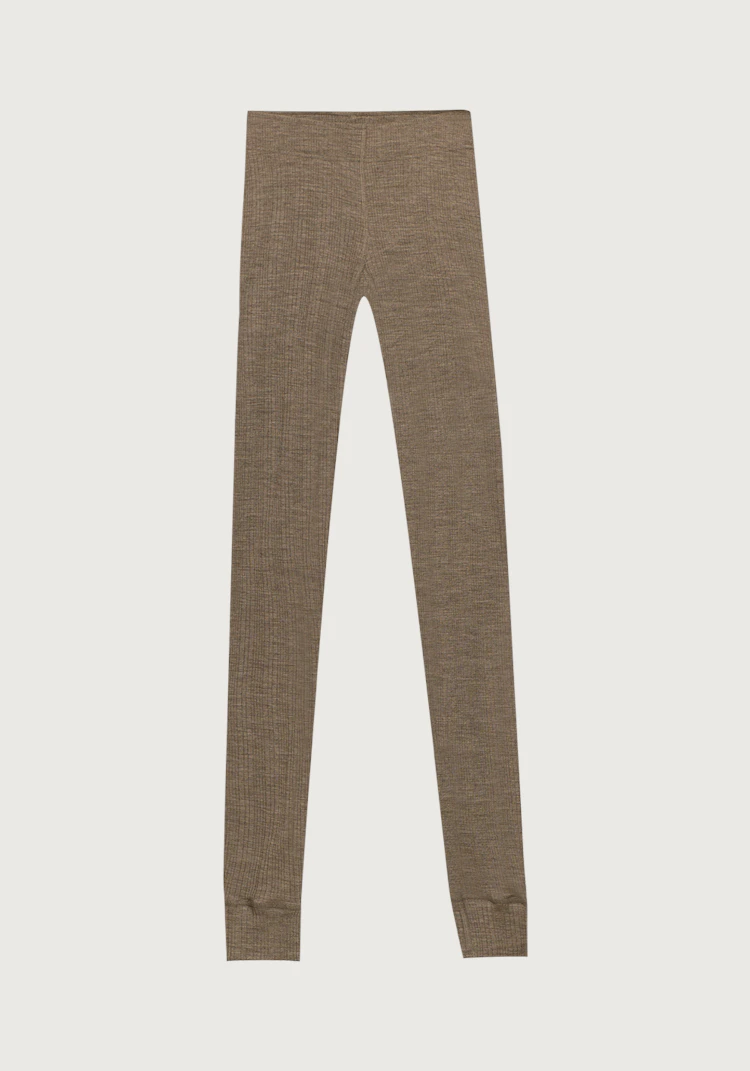 Leggings med bred linning