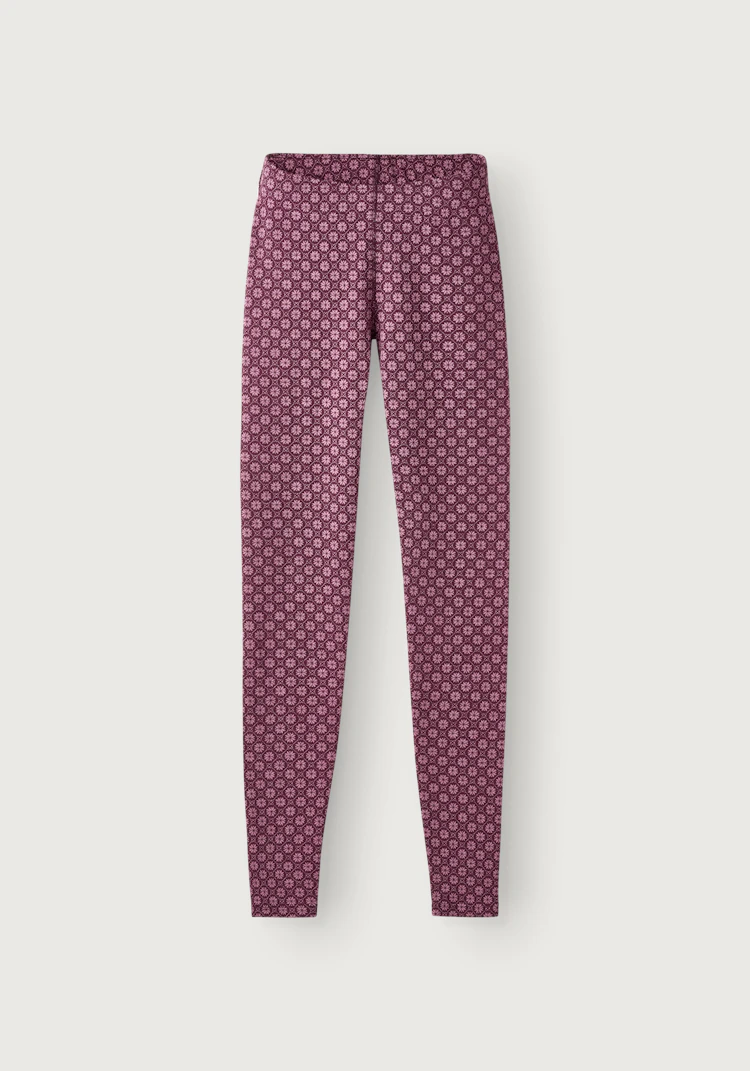 Leggings med bred linning