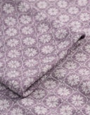 Tights i merinoull med nordisk mønster til dame Nordic lilac melange