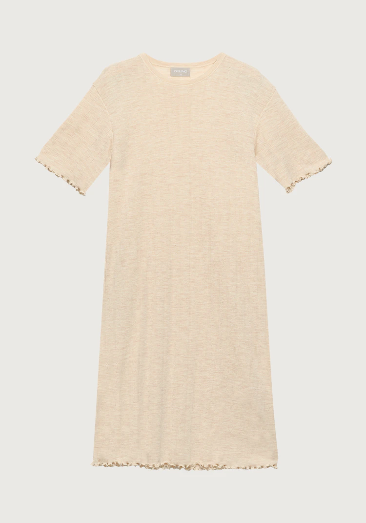 T-shirt dress with babylock