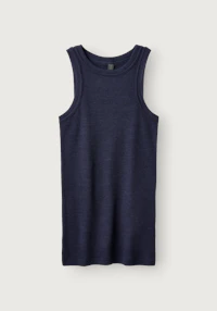 Tanktopp i merinoull/silke til dame