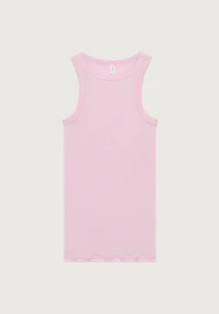 Tanktopp i merinoull/silke til dame