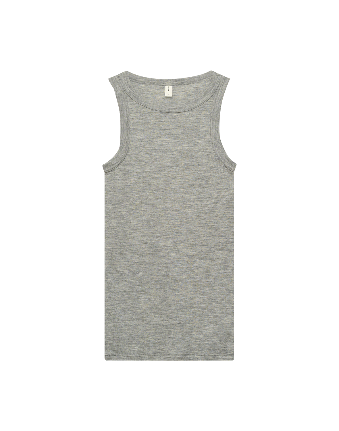 Tanktopp i merinoull/silke til dame