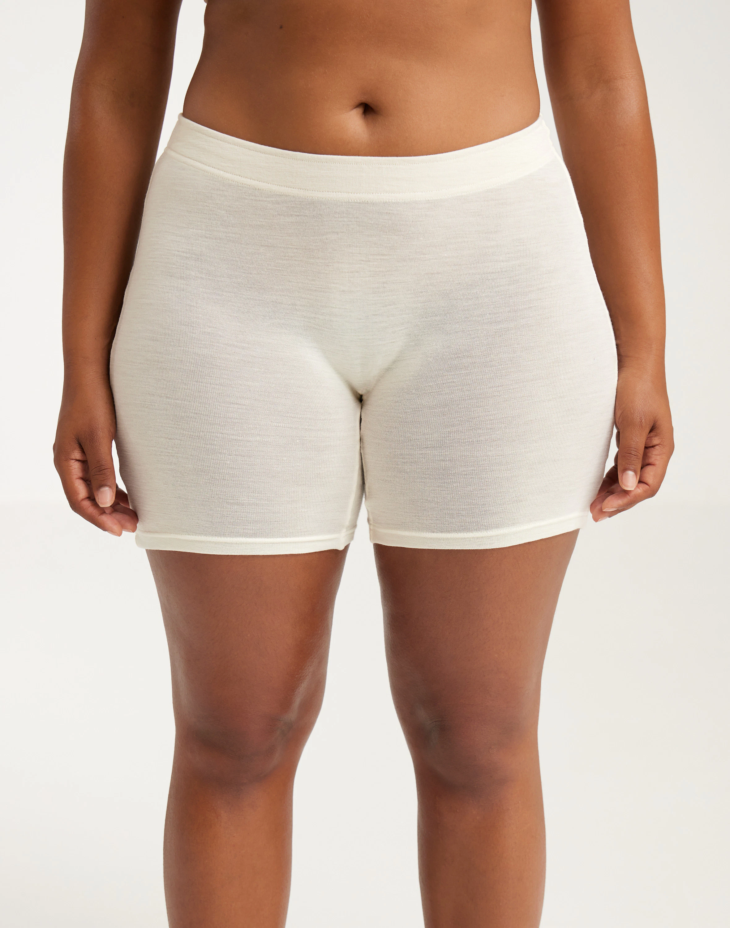wool dress shorts Press-Crease Wool Shorts - Grey - Shorts