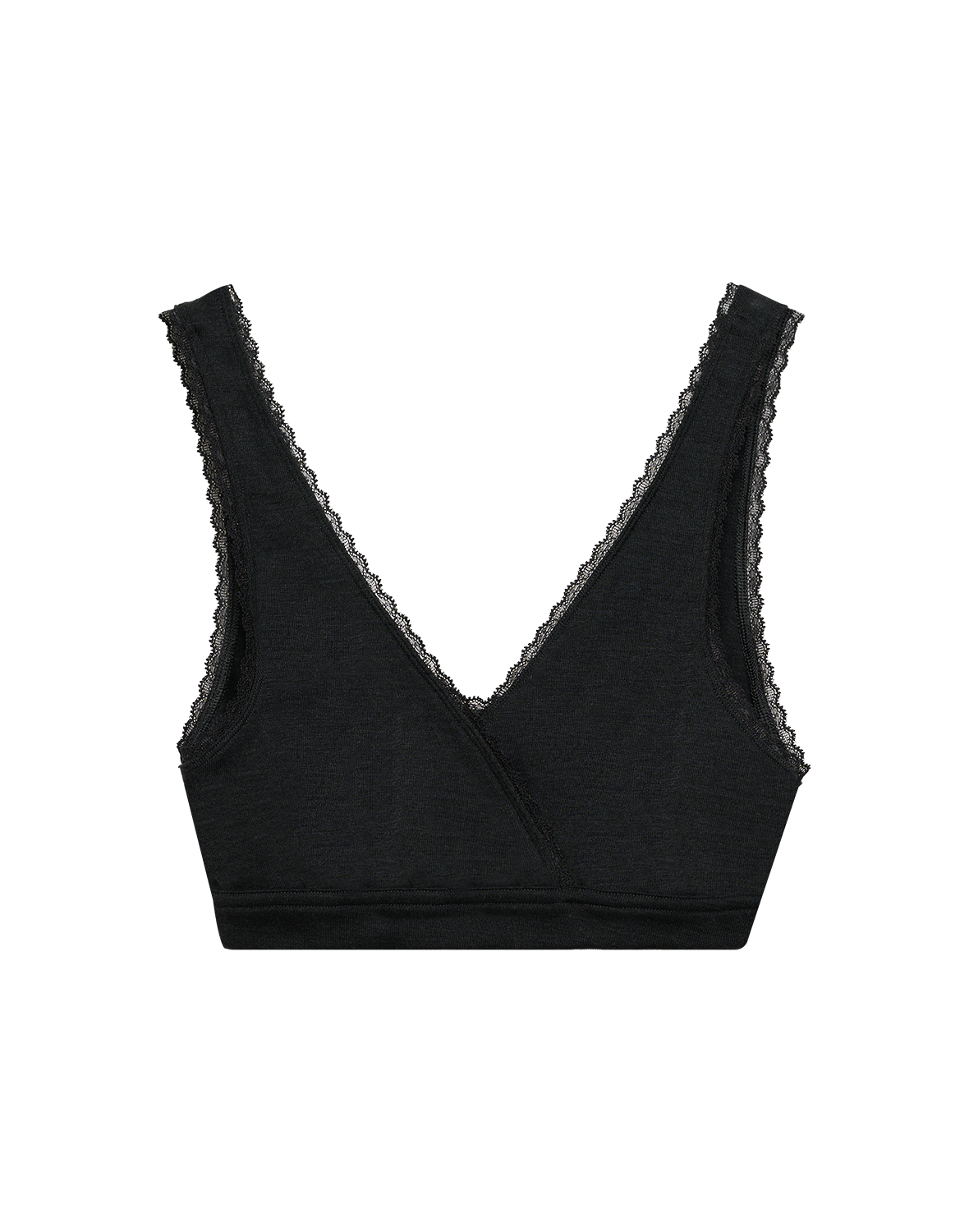 Bralette med blonder