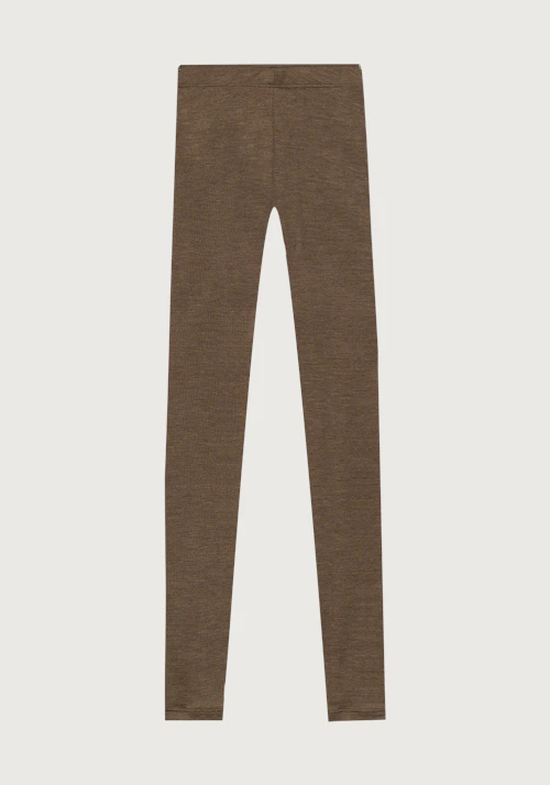 Leggings med bred linning