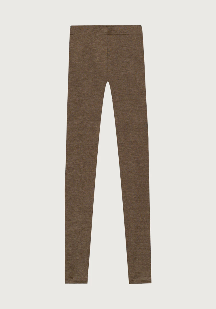 Leggings med bred linning