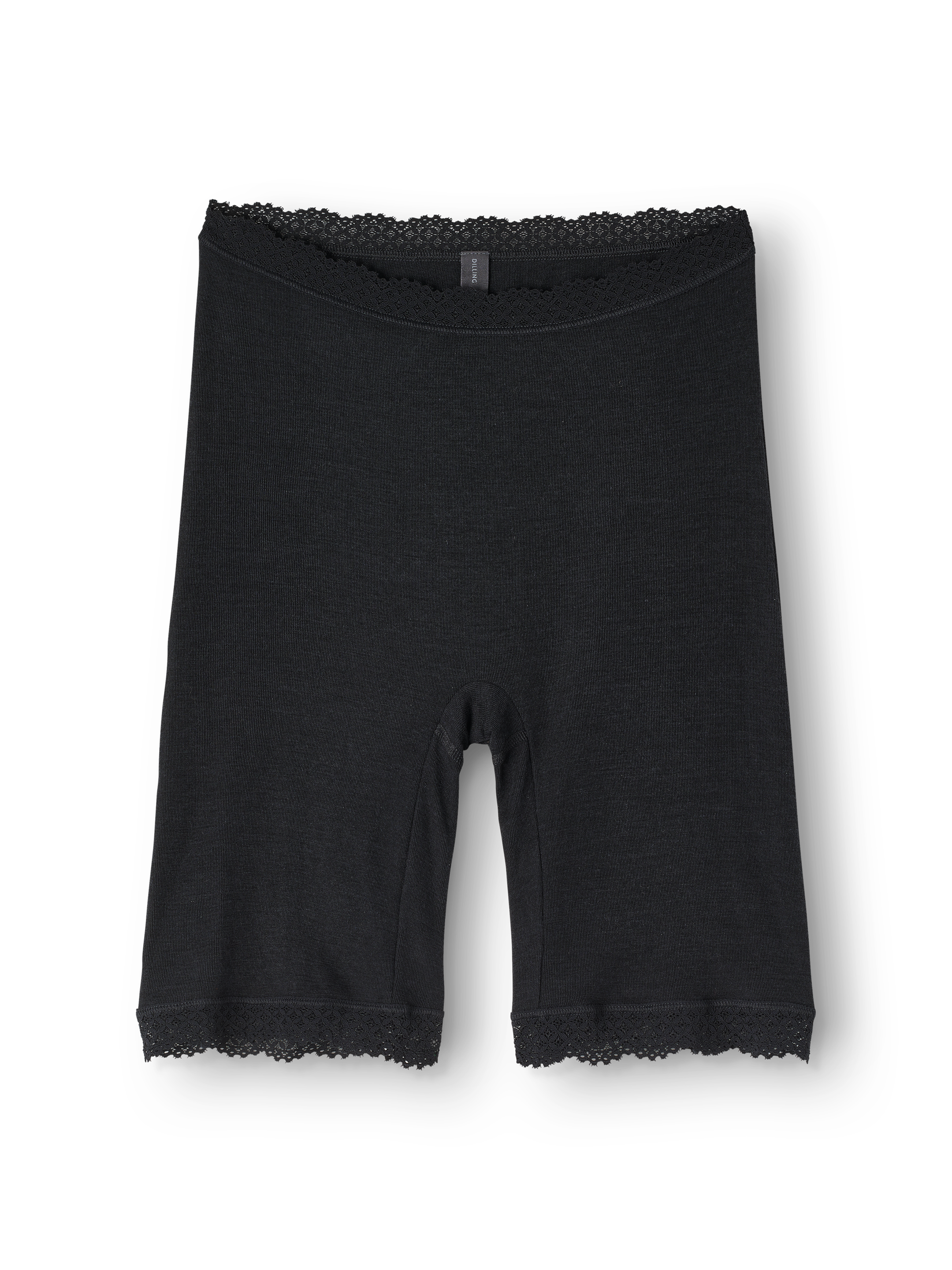 Shorts med blonder