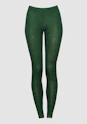 Leggings med bred linning og blonder