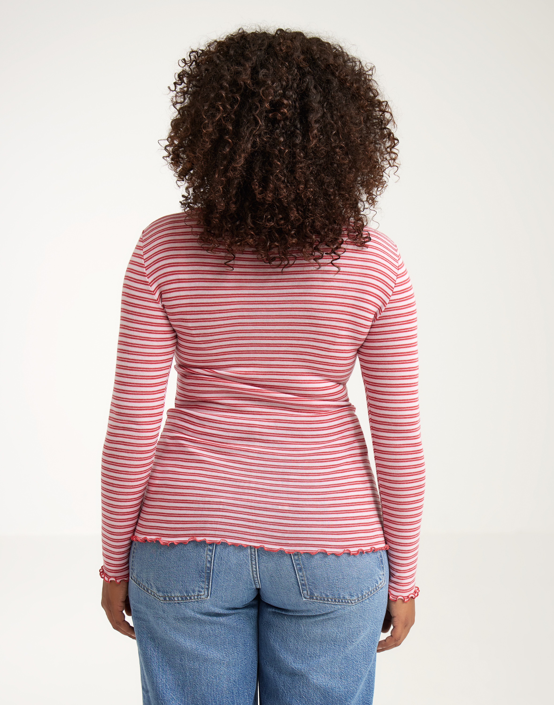 Long sleeve top with high O-neck babylock 3