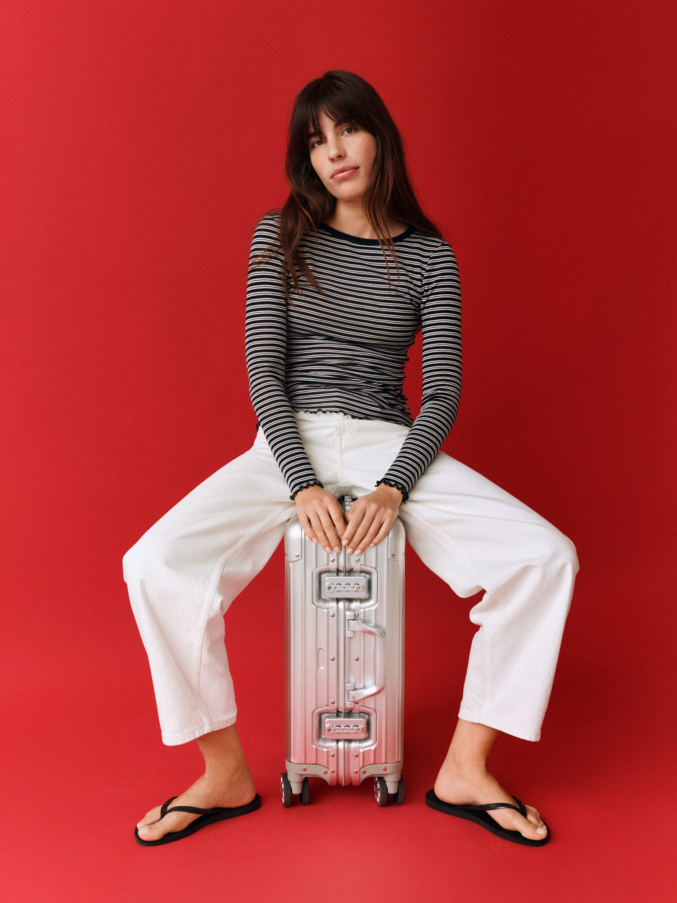 Long sleeve top with high O-neck babylock 3