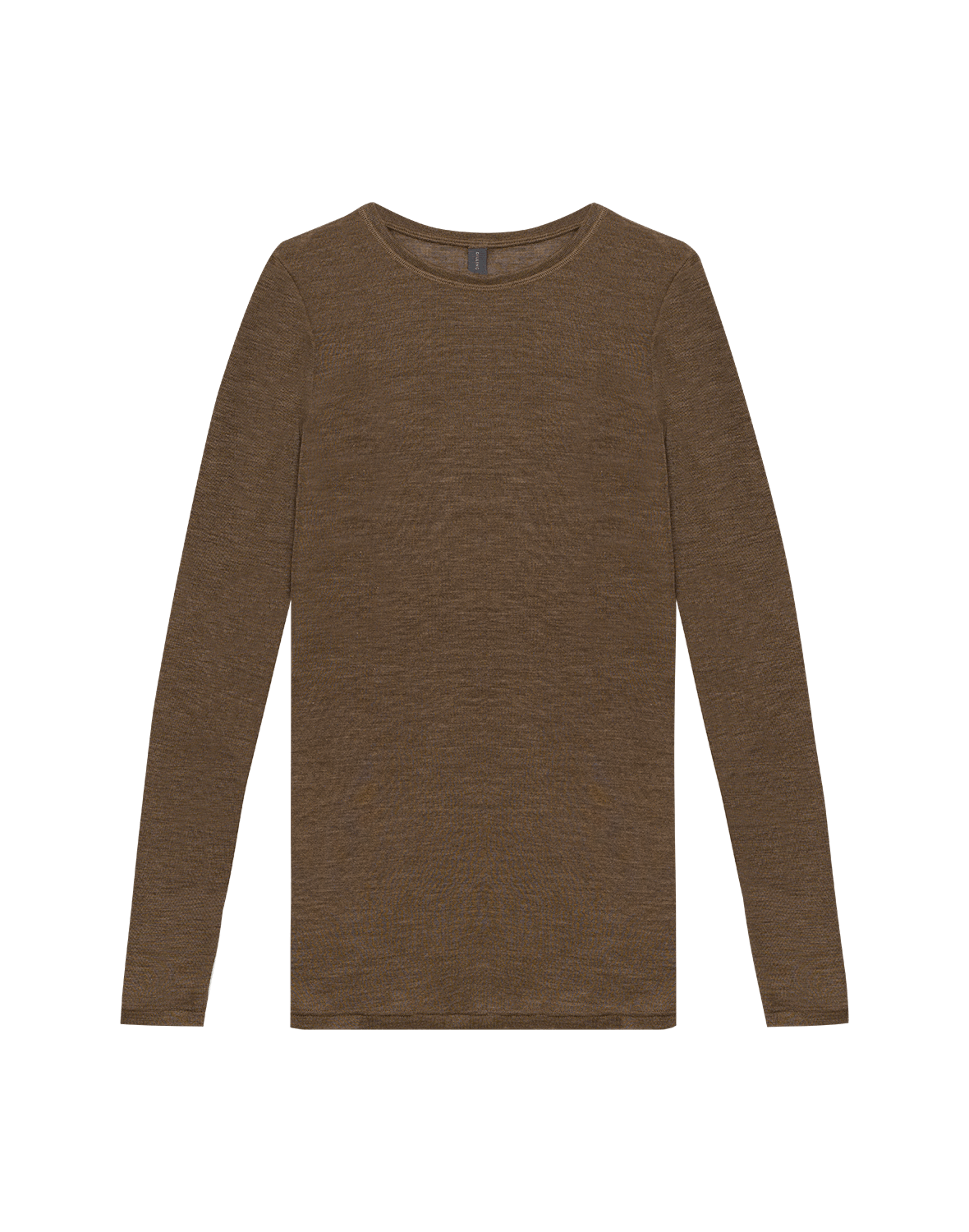 Shirt van merinowol/zijde voor dames